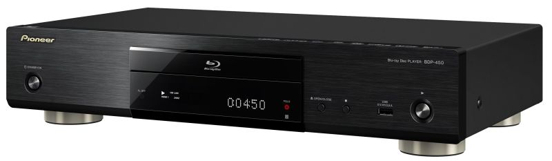Pioneer BDP-450 Blu-ray/SACD player offers mid-range excellence