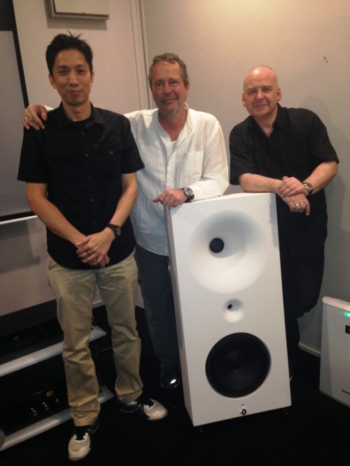 2 From left Wong Tatt Yew(Audio Note (M) Sdn Bhd), Holger Fromme, and David Browne.