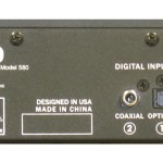 ZVOX’s Z-Base 580 soundbase with the rear panel shown