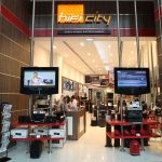 A typical AV shop in the United Arab Emirates.  Well organised and efficient