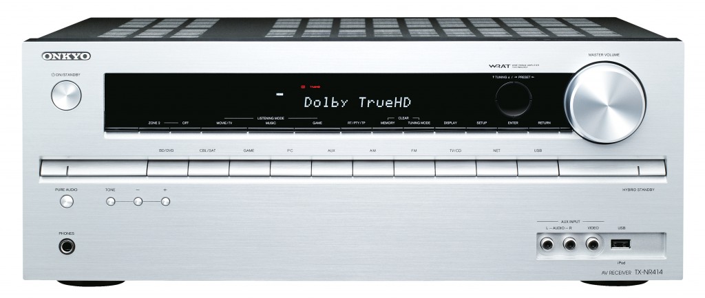 System building ...Onkyo's TX-NR414 is a powerhouse receiver for the entry level consumer