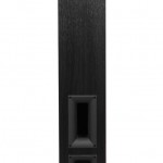 Klipsch -Getting to the bottom of things, the rear Tractrix Port just above a pair of solid speaker terminals.