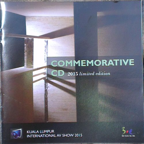 This year's KLIAVS 2015 Commemorative CD.