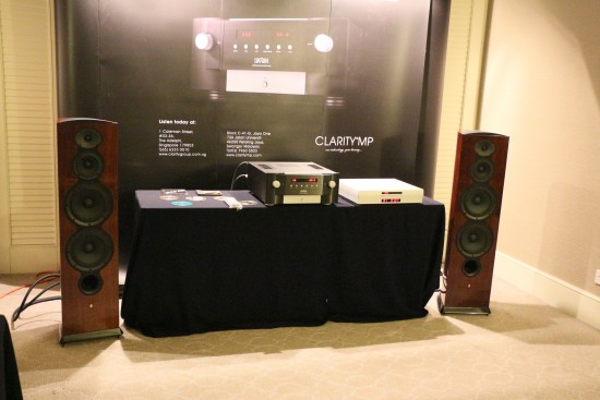 The new Revel speakers sounded mellow being driven by the Mark Levinson integrated amp with Playback Design CD player as source.