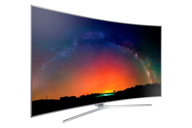 Samsung's SUHDTV JS9500 LCD/LED TV. Available in 65", 78" and 88" sizes