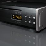 The TEAC’s cool and smart front with its slot loading CD mechanism.