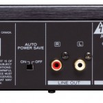 The standard when it comes to CD players, the PD501-HR rear panel.