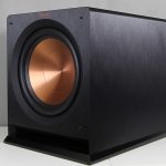 The side profile of the ‘battleship- like’ R-112SW shows the beautifully finished brushed black polymer veneer