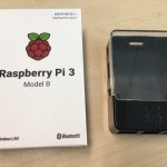 Raspberry pi 3 model B and casing. For the 2 items, the total cost is RM206.90 (include GST)