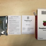 Content in the package is the manual and pi 3 model B