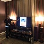 Product Demo in progress in the Linn room